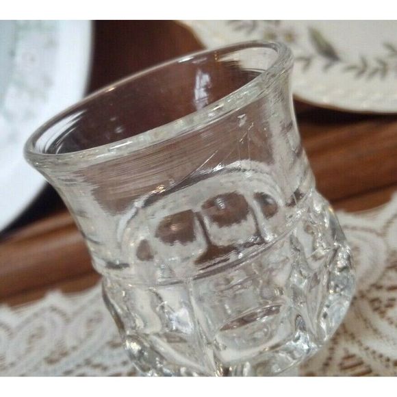 4Pc Tiffin Fransiscan Wine Glasses in Kings Crown - Picture 4 of 8